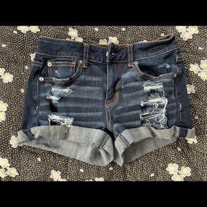 american eagle jean shorts